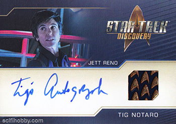 Discovery Season Four Autograph Relic Card - Tig Notaro