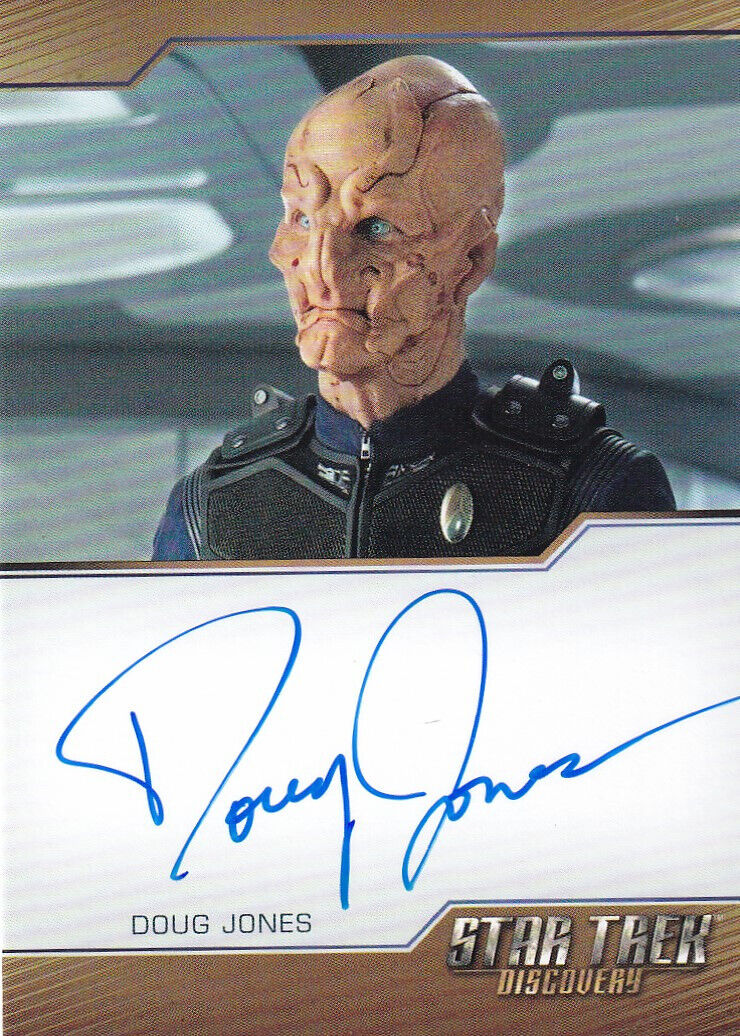 Discovery Season Four Doug Jones Bordered Autograph Card