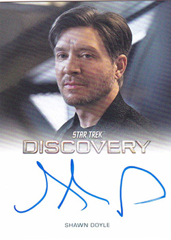Discovery Season Four Shawn Doyle Full Bleed Autograph Card