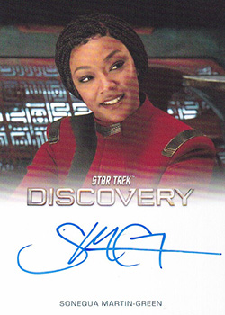 Discovery Season Four Sonequa Martin-Green Full Bleed Autograph Card