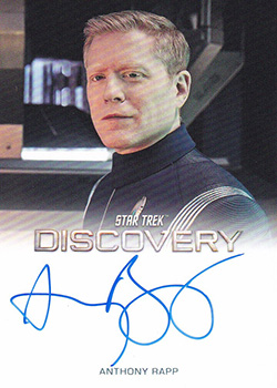 Discovery Season Four Anthony Rapp Full Bleed Autograph Card