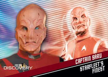 Discovery Season Four Starfleet's Finest Card SF2