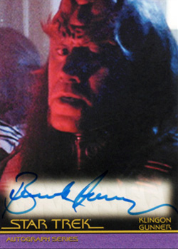 Movie Autograph A137 - Branscombe Richmond as Klingon Gunner