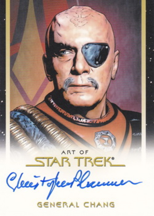 Movie Autograph - Christopher Plummer as General Chang