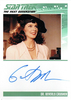 TNG Autograph - Gates McFadden as Dr. Beverly Crusher