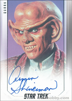 50th Autograph - Armin Shimerman as Quark