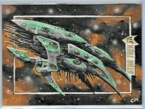 Chris Meeks Star Trek Sketch - Romulan Drone