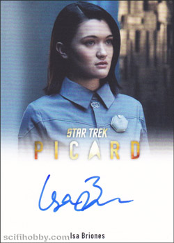 Picard Season One A6 Isa Briones Autograph Card