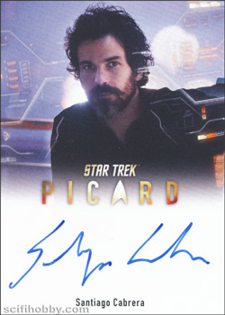 Picard Season One A11 Santiago Cabrera Autograph Card