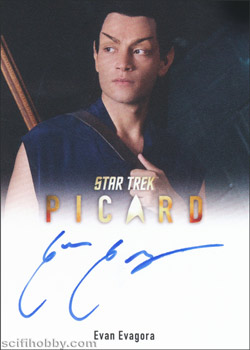Picard Season One A13 Evan Evagora Autograph Card
