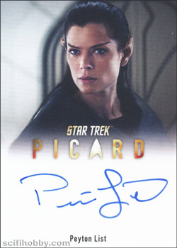 Picard Season One A14 Peyton List Autograph Card