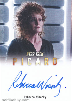 Picard Season One A18 Rebecca Wisocky Autograph Card