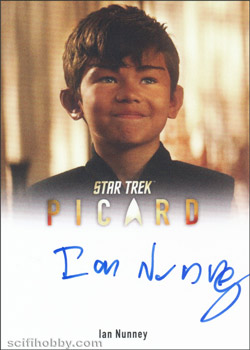 Picard Season One A29 Ian Nunney Autograph Card