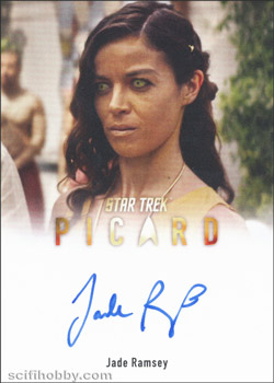 Picard Season One A36 Jade Ramsey Autograph Card