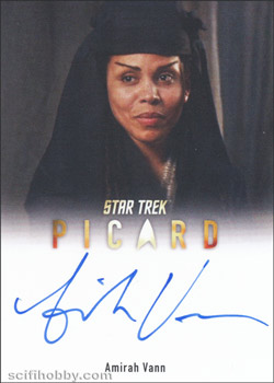 Picard Season One A49 Amirah Vann Autograph Card