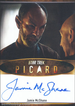 Picard Season One Jamie McShane Bordered Autograph Card