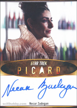 Picard Season One Necar Zadegan Bordered Autograph Card