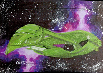Roy Cover Sketch - Romulan Warbird