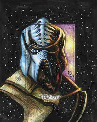 Allen Geneta Sketch Return - 2009 Klingon