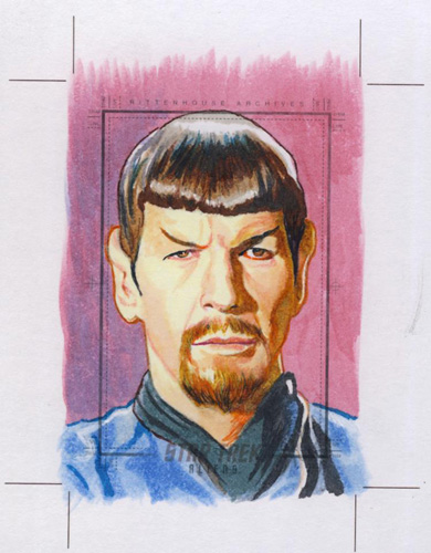 Chris Hoffman Sketch Return - Mirror Spock