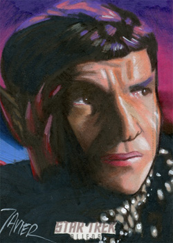 Javier Gonzalez Sketch - Romulan Commander