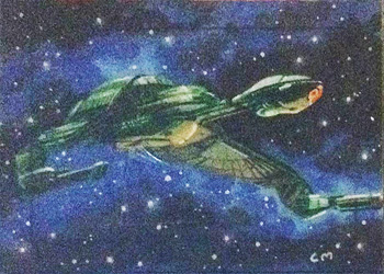 Chris Meeks Sketch - Klingon Bird of Prey