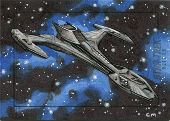 Chris Meeks Sketch - Klingon Raptor
