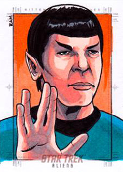 Rich Molinelli Sketch Return - Spock