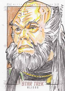 Gener Pedrina Sketch - ST:VI Klingon Ambassador