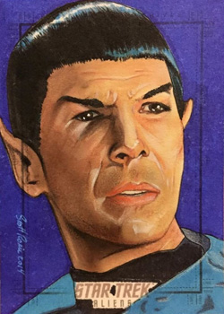 Scott Rorie Sketch Return - Spock