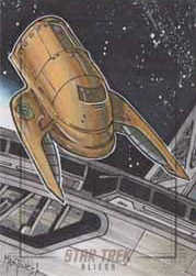 Warren Martineck Sketch - Ferengi Shuttle