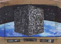 Warren Martineck Sketch - Borg Cube