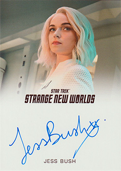 Strange New Worlds Season One Full Bleed Autograph Card Jess Bush