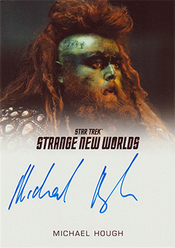 Strange New Worlds Season One Full Bleed Autograph Card Michael Hough