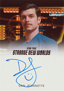 Strange New Worlds Season One Full Bleed Autograph Card Dan Jeannotte