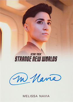 Strange New Worlds Season One Full Bleed Autograph Card Melissa Navia