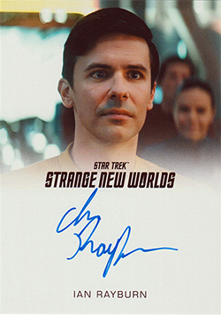 Strange New Worlds Season One Full Bleed Autograph Card Ian Rayburn