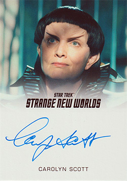 Strange New Worlds Season One Full Bleed Autograph Card Carolyn Scott