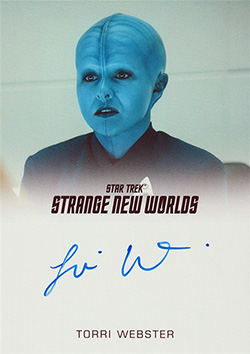 Strange New Worlds Season One Full Bleed Autograph Card Torri Webster