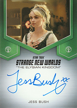 Strange New Worlds Season One Elysian Autograph Card Jess Bush