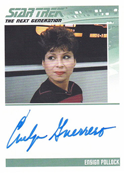 TNG Archives Classic Autograph Evelyn Guerrero