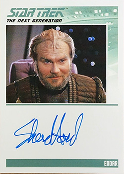 TNG Archives Classic Autograph Sherman Howard