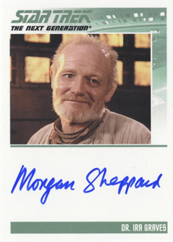 Autograph - Morgan Sheppard