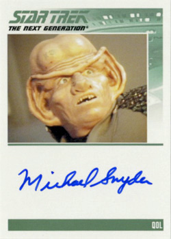 Autograph - Michael Snyder