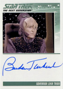 Autograph - Barbara Tarbuck