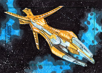 Roy Cover Sketch - Species 8472 Bioship (Voyager)