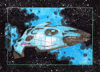 Roy Cover Sketch - USS Relativity (Voyager)