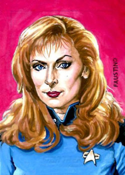 Norman Faustino Sketch - Beverly Crusher