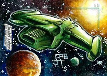 James Hiralez Sketch - Romulan Scout