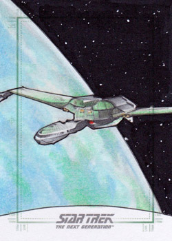 Michael James Sketch - Klingon Bird of Prey